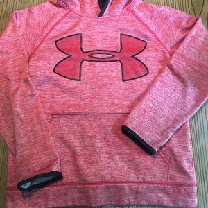 Boys UA Dri Fit red sweatshirt, GUC